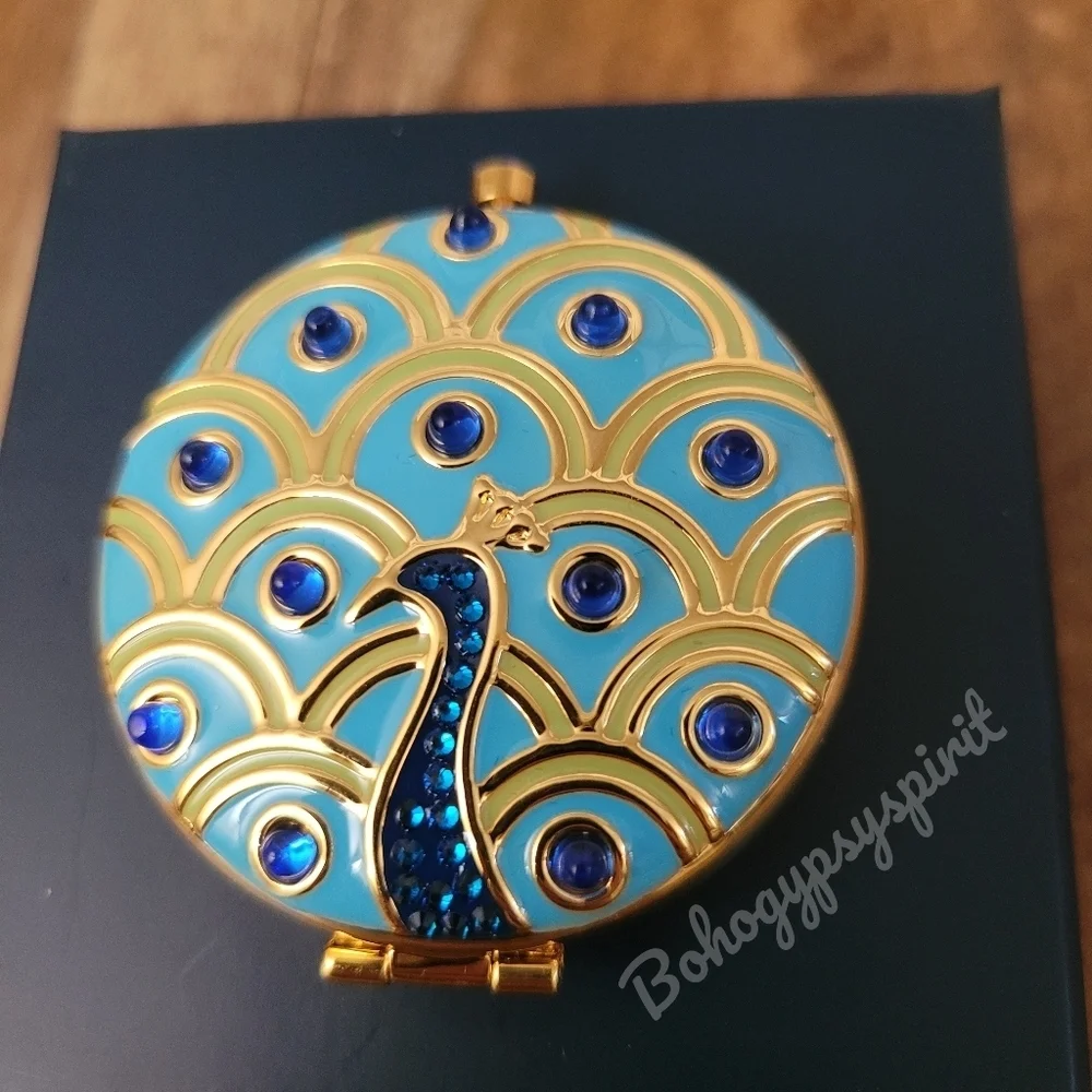 Estee Lauder Posh Peacock Perfecting Setting Powder Compact